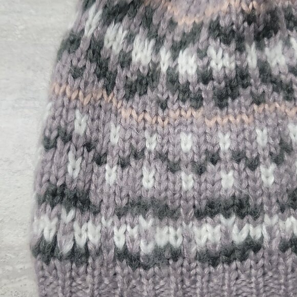 #359 Kismet Pom Pom Toque Hat Winter - Picture 2 of 3